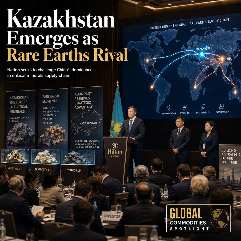 Kazakhstan Positions Itself as Alternative Source in Global Rare Earths Race