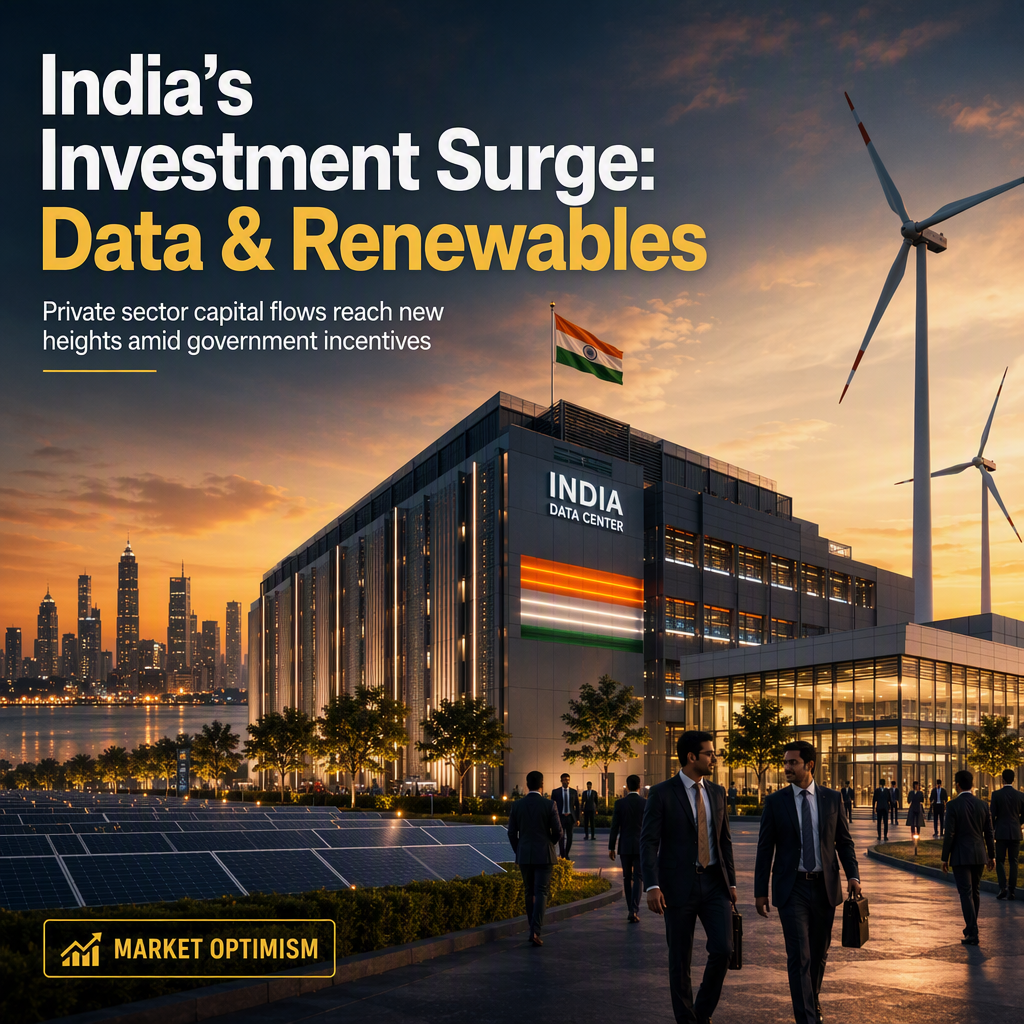 India's Private Sector Accelerates Investment in Data Centers and Renewables Amid Government Support