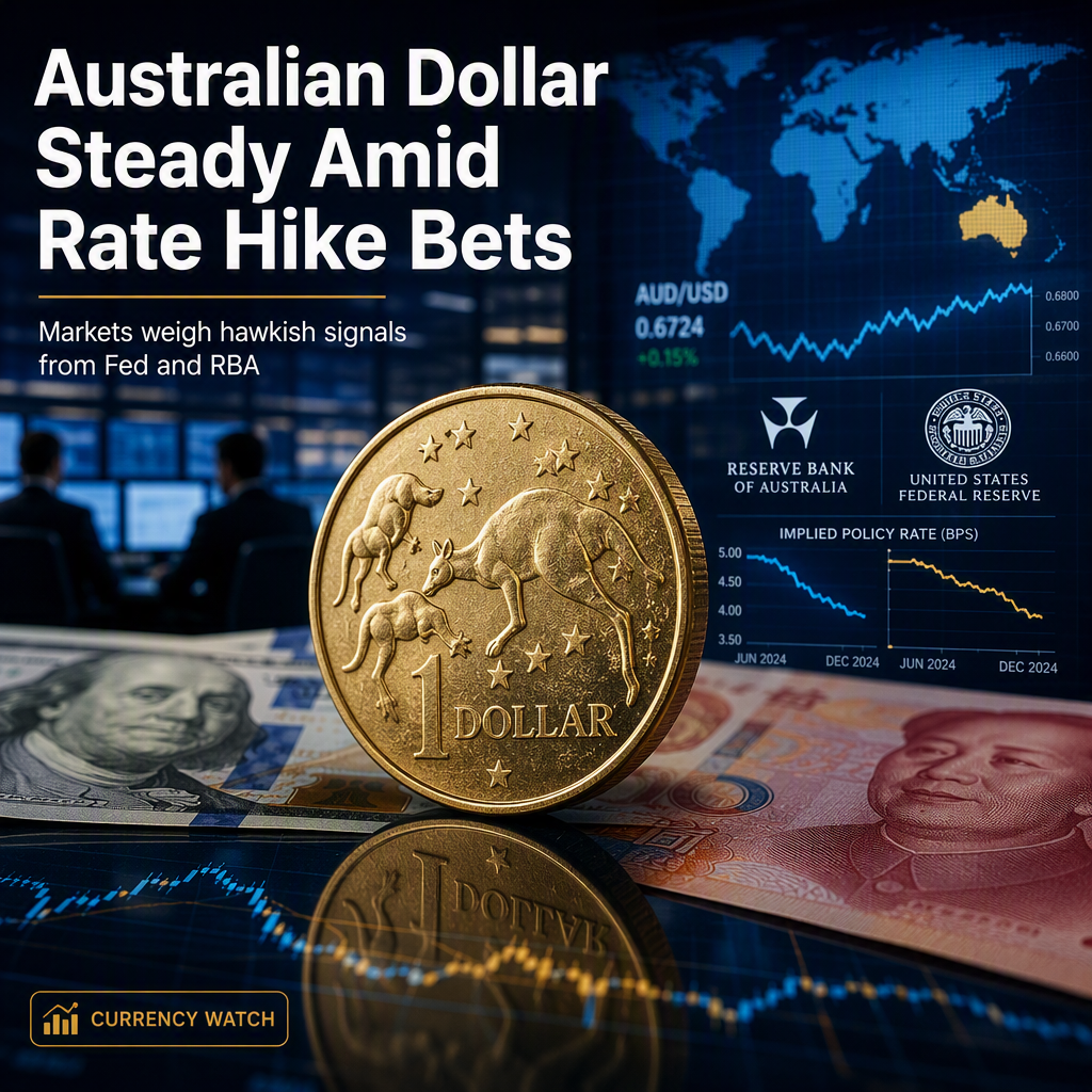 Australian Dollar Holds Steady as Markets Weigh Hawkish Fed and RBA Signals
