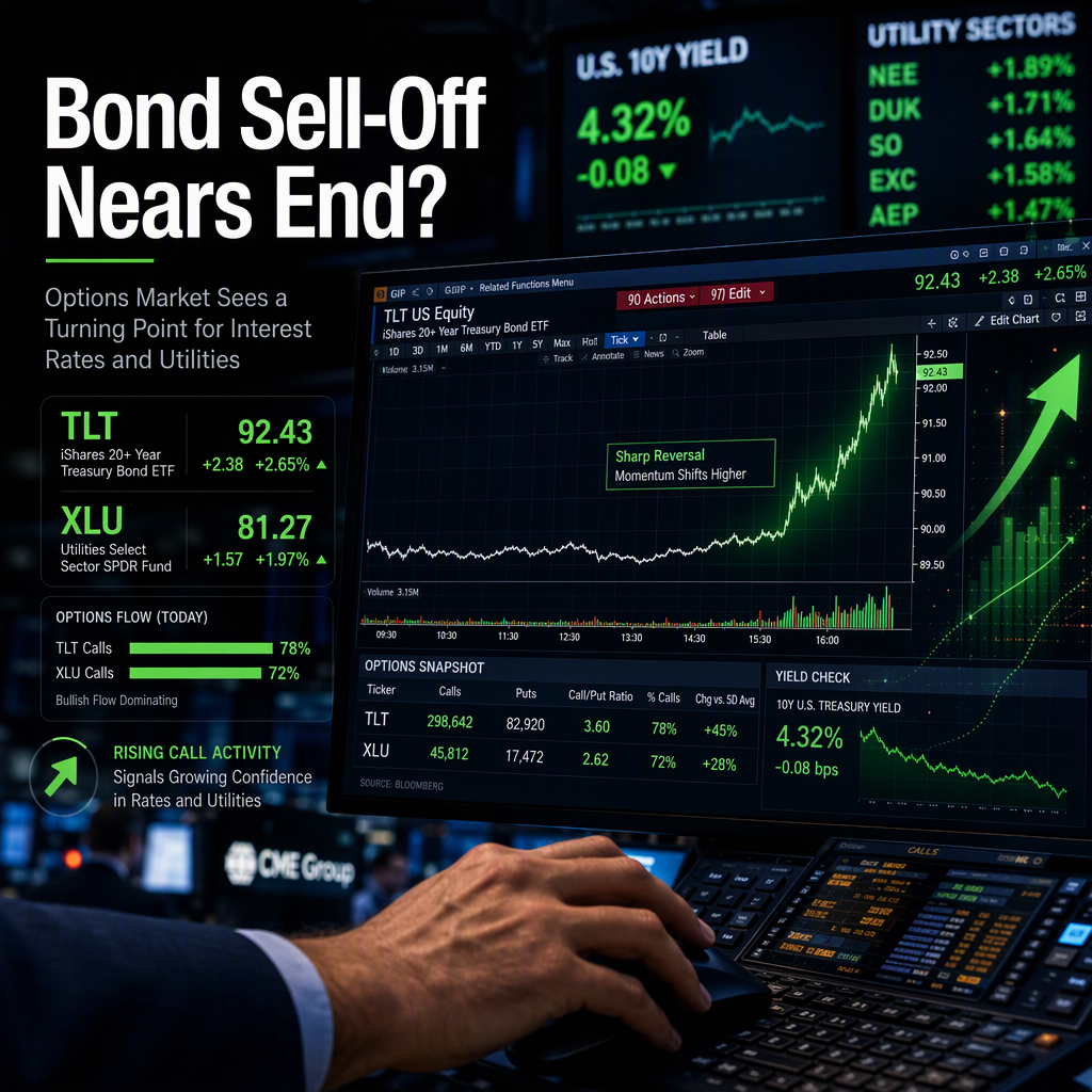 Options Market Activity Signals Potential End to U.S. Bond Sell-Off