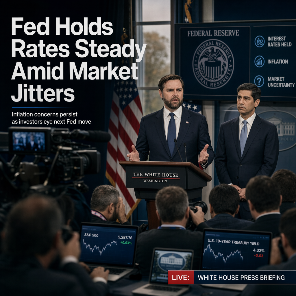 Federal Reserve Holds Interest Rates Steady Amid Inflation Concerns and Market Uncertainty