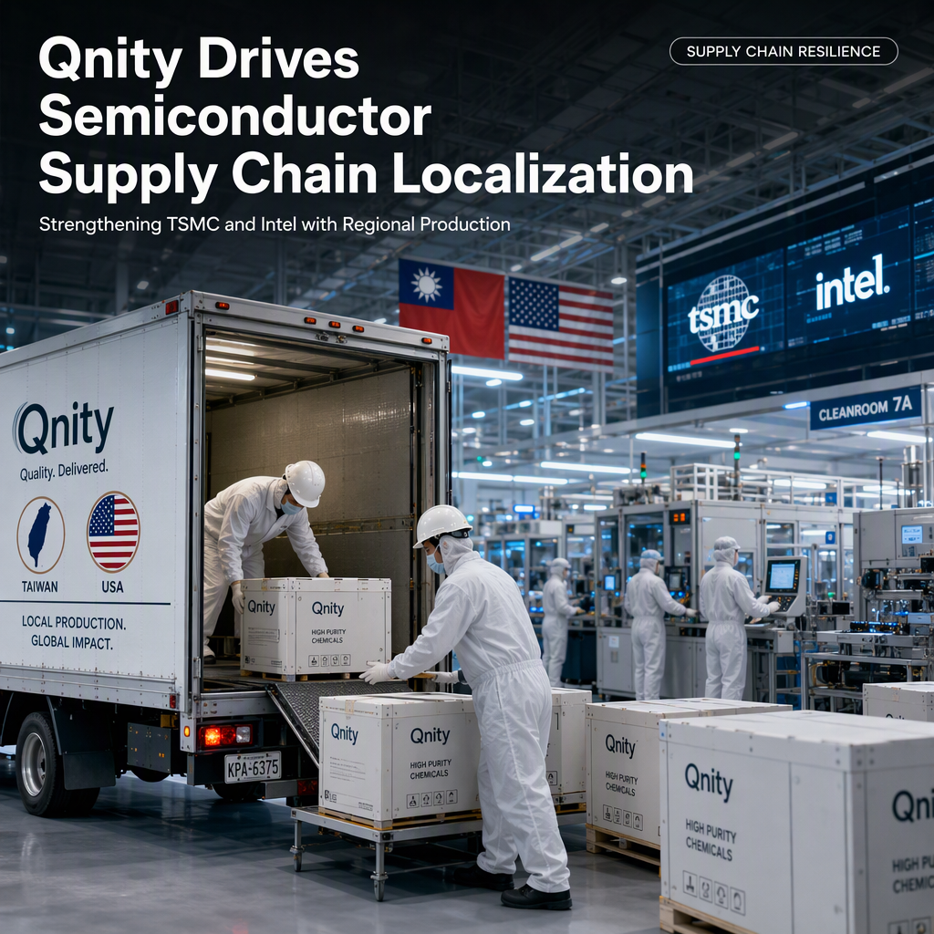 Qnity Adopts 'Local-for-Local' Strategy to Strengthen Supply Chains for TSMC and Intel