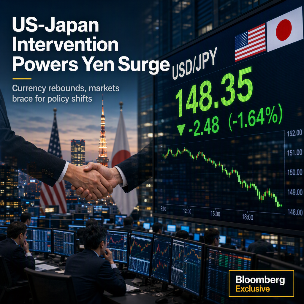 US-Japan Joint Currency Intervention Boosts Yen Amid Market Uncertainty