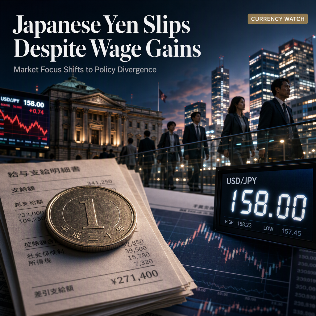 Japanese Yen Weakens Despite Stronger-Than-Expected Wage Growth; Policy and Market Dynamics in Focus
