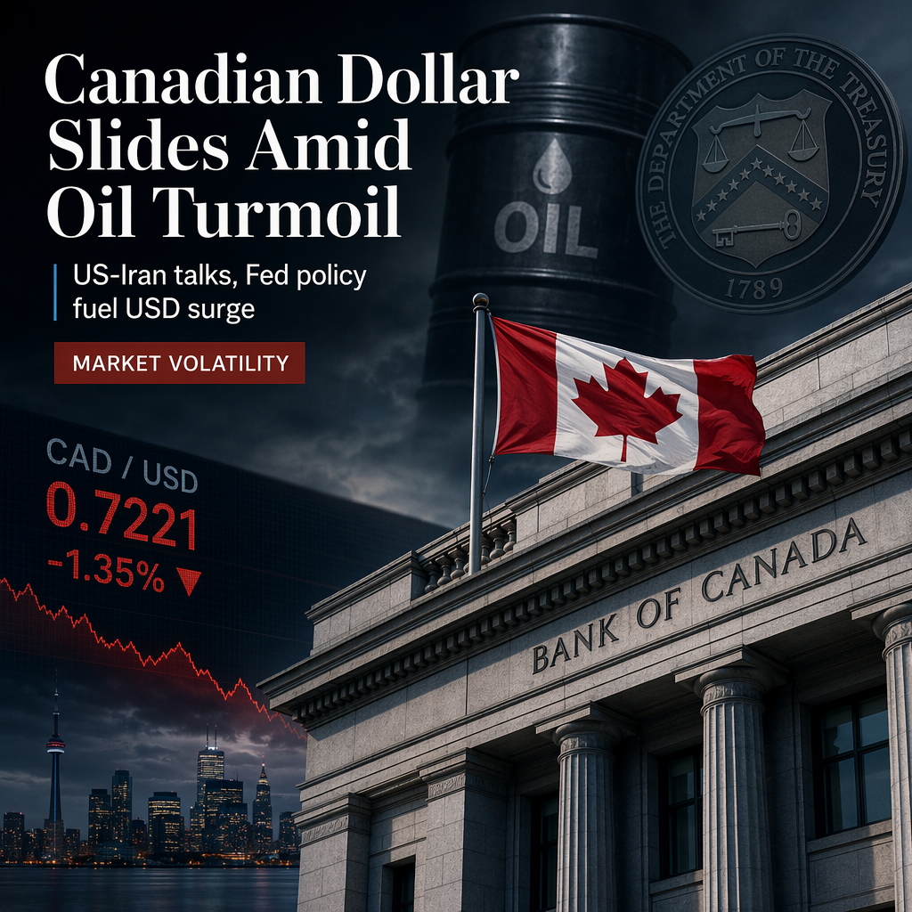 Canadian Dollar Hits Multi-Year Lows as US Eases Iran Oil Sanctions, Pressuring WTI Prices