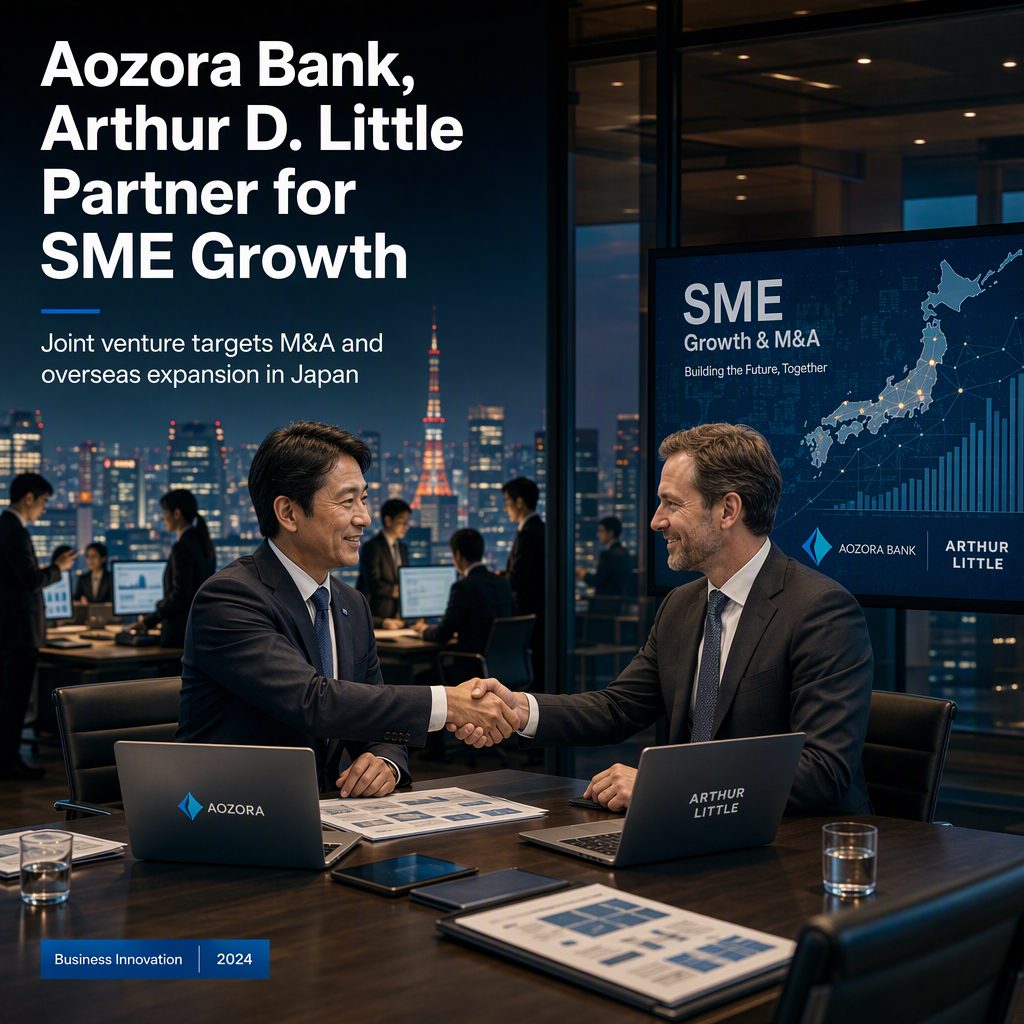 Aozora Bank and Arthur D. Little Launch Joint Venture to Support SME Growth and M&A