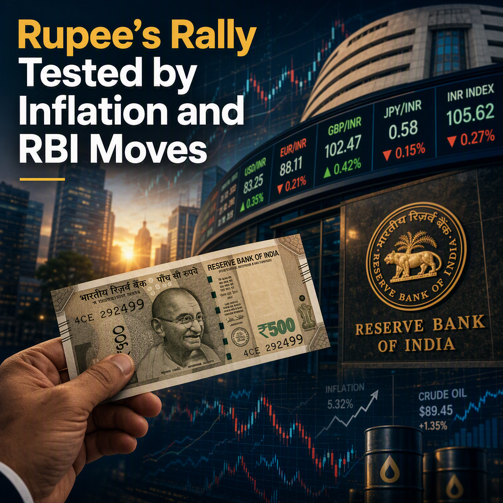 Indian Rupee's September Rally Faces Structural Challenges Amid RBI Intervention and Inflation Concerns