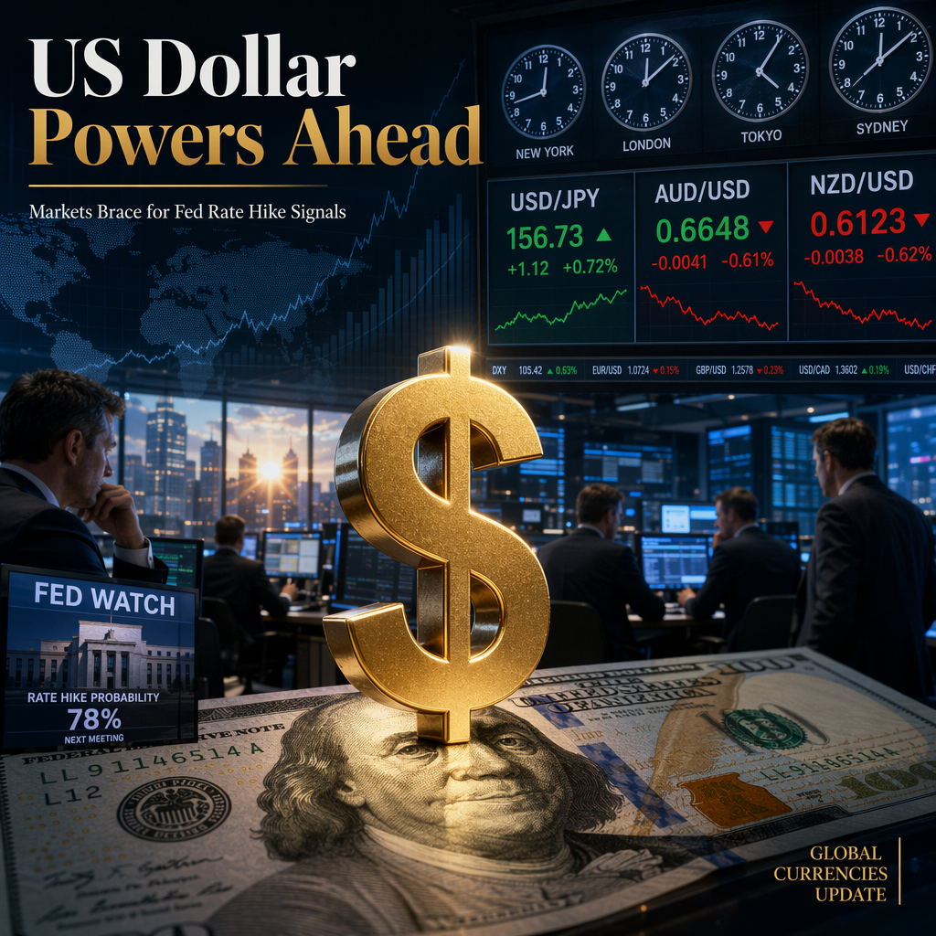 US Dollar Strengthens as Markets Brace for Fed Rate Hikes Amid Mixed Global Economic Signals
