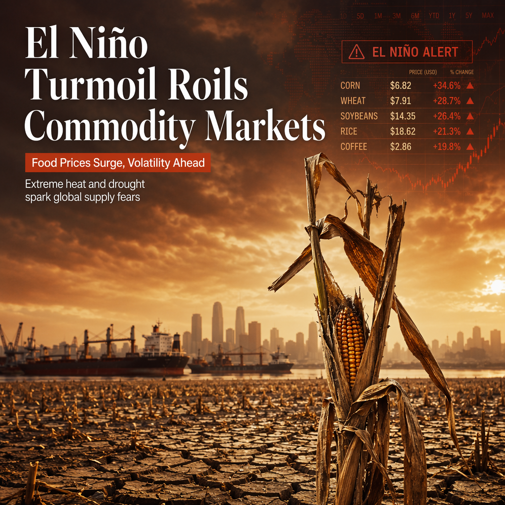 Extreme Weather and Looming 'Super El Niño' Spark Volatility in Global Commodity Markets
