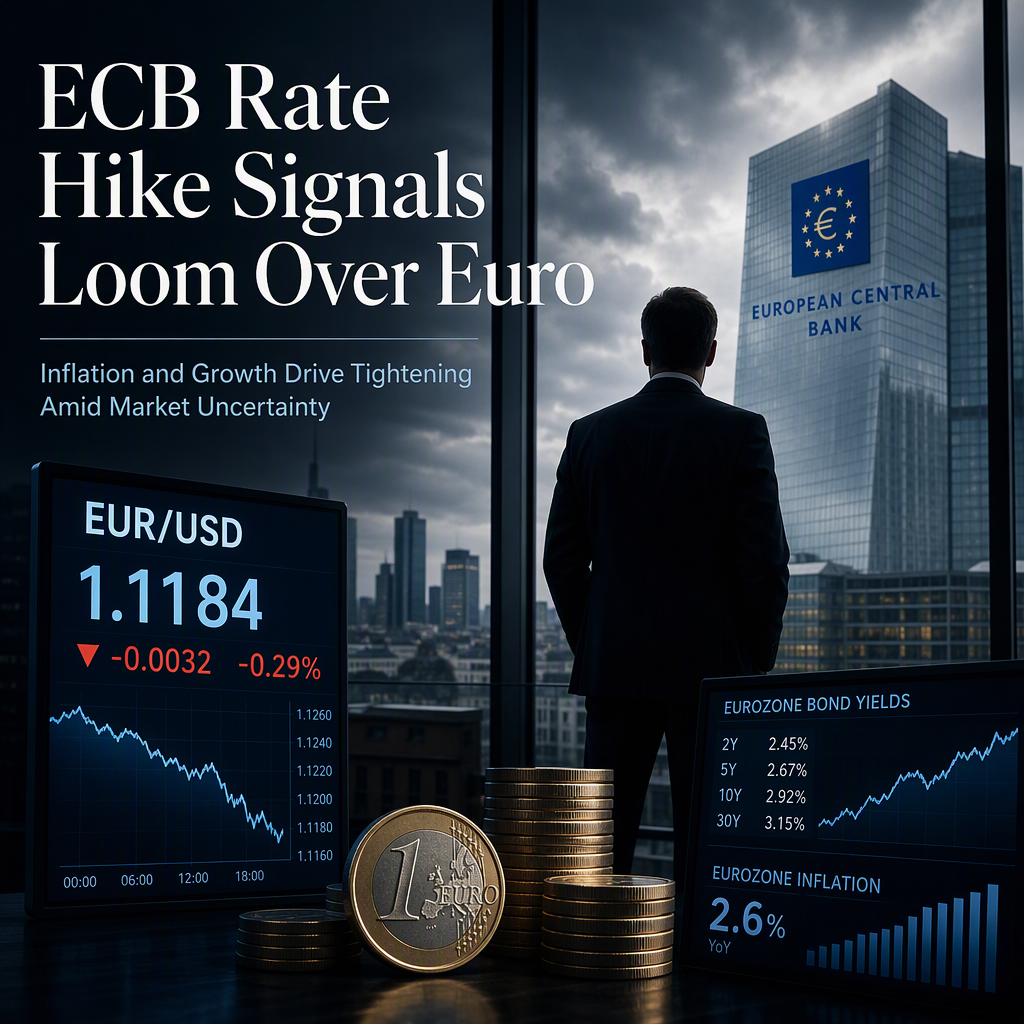 ECB Account Release Expected to Reinforce Rate Hike Outlook Amid Eurozone Inflation Concerns