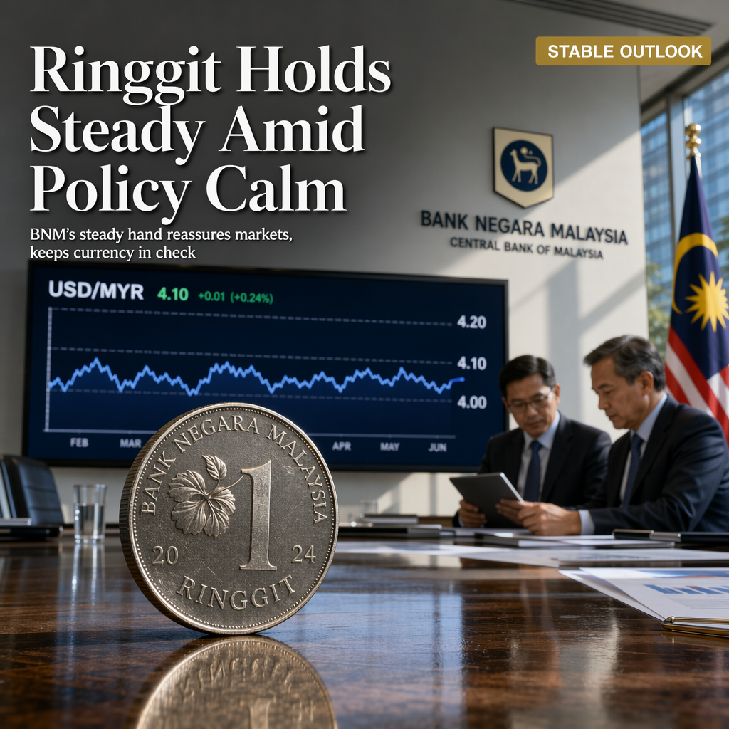 Malaysian Ringgit Expected to Remain Range-Bound as BNM Holds Policy Rate Steady