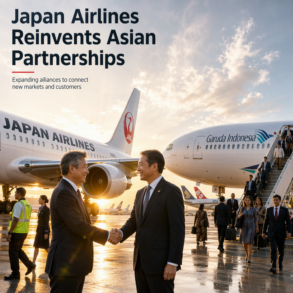 Japan Airlines CEO Highlights Expanding Role of Aviation Alliances in Asia