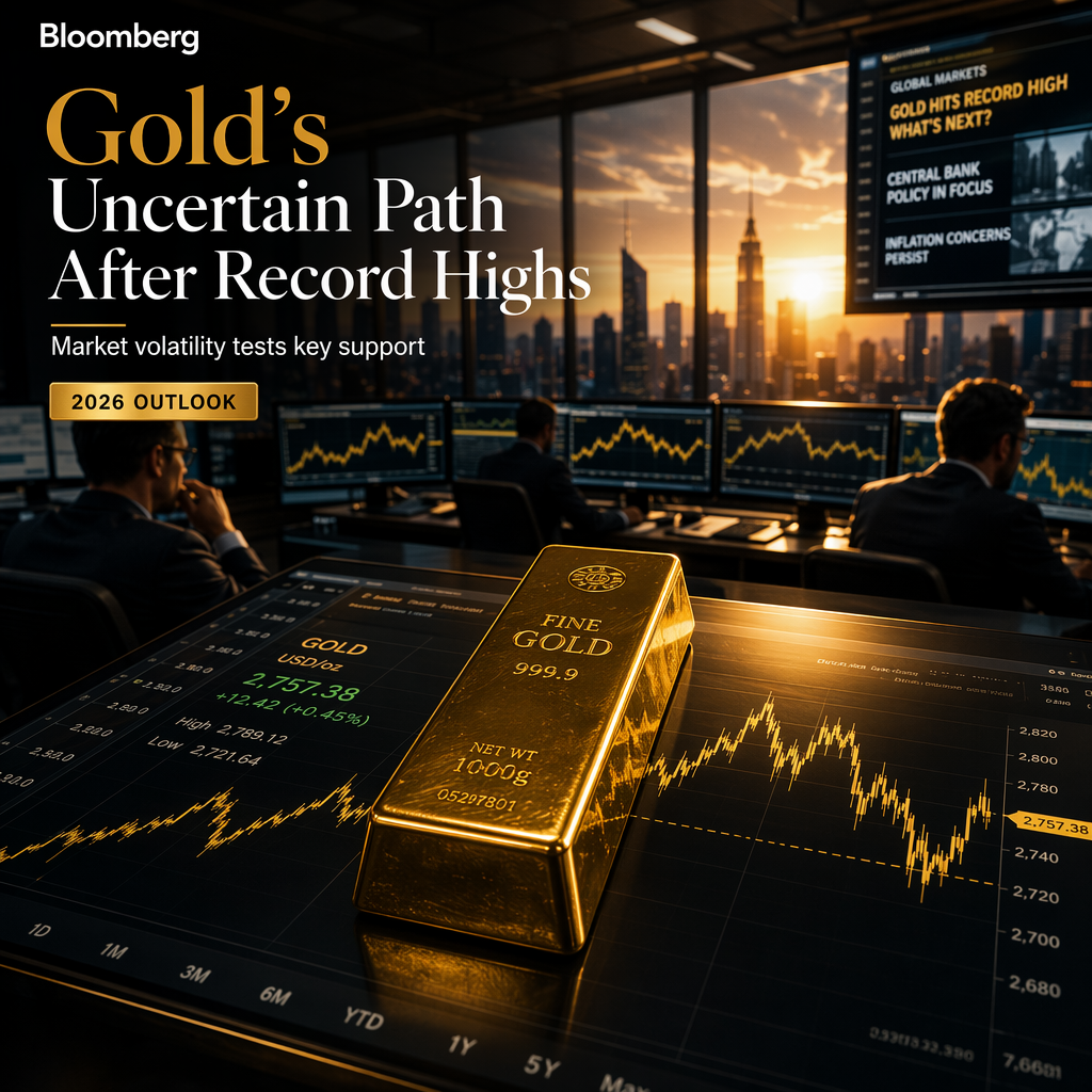 Gold Faces Uncertain Path After Record Highs and Sharp Pullback in 2026
