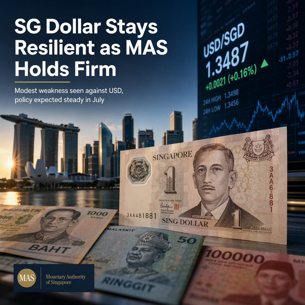 Singapore Dollar Expected to Remain Defensive as MAS Maintains Tight Policy Stance