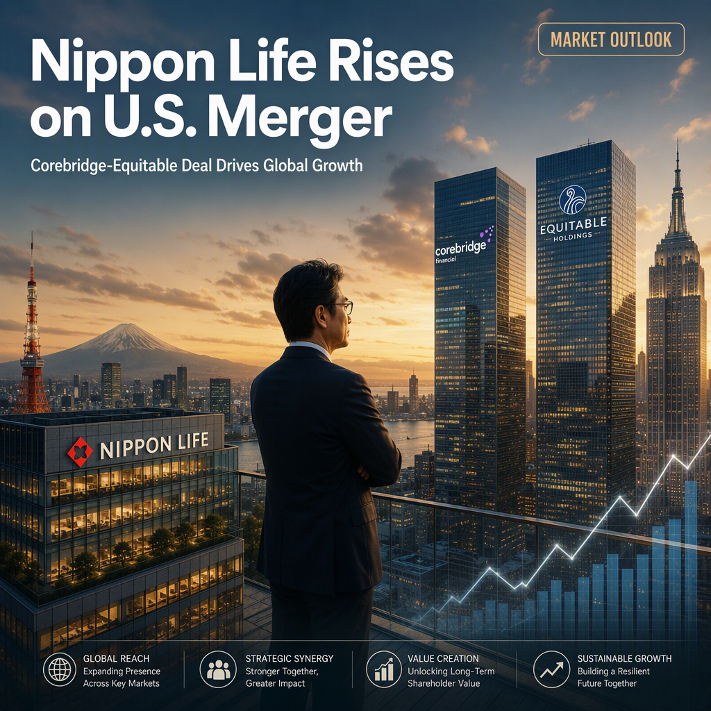 Nippon Life Poised for Growth as Corebridge Nears Merger with Equitable Holdings