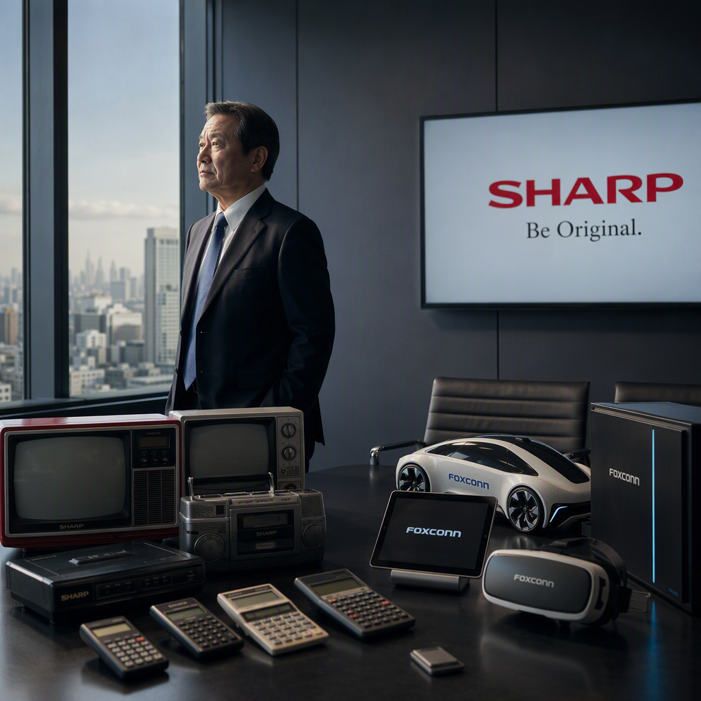 Former Sharp President Criticizes Foxconn Era, Citing Decline in Innovation