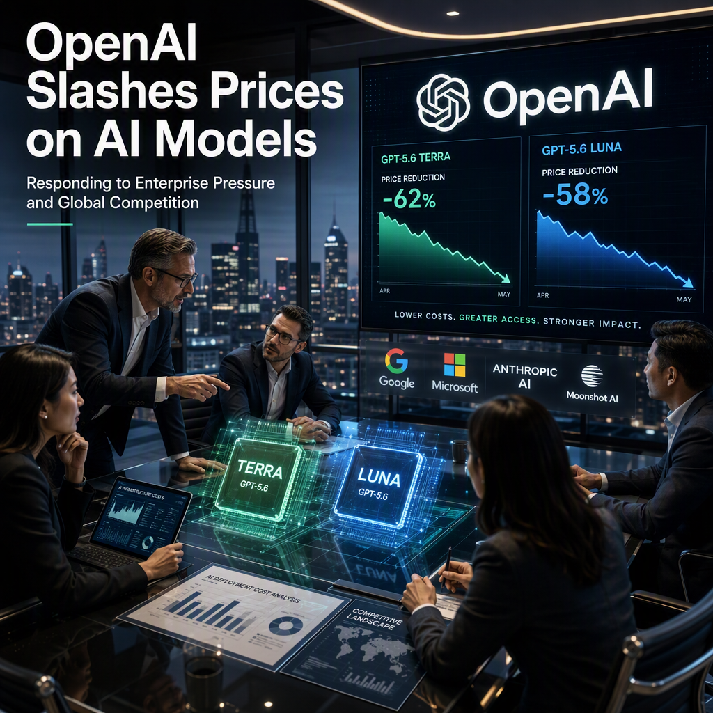 OpenAI Slashes Prices on GPT-5.6 Terra and Luna Models Amid Rising Competition and Cost Concerns