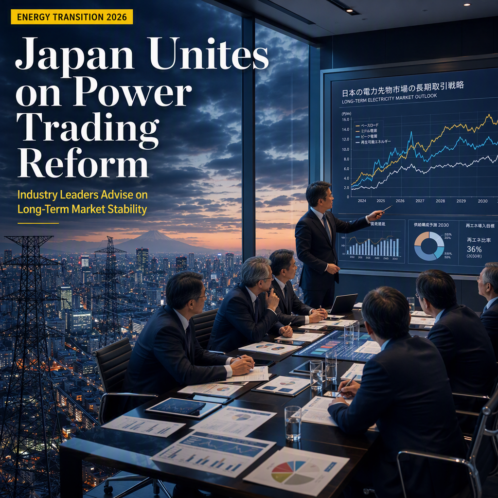 Japanese Power Companies Form Association to Advise on Long-Term Electricity Trading