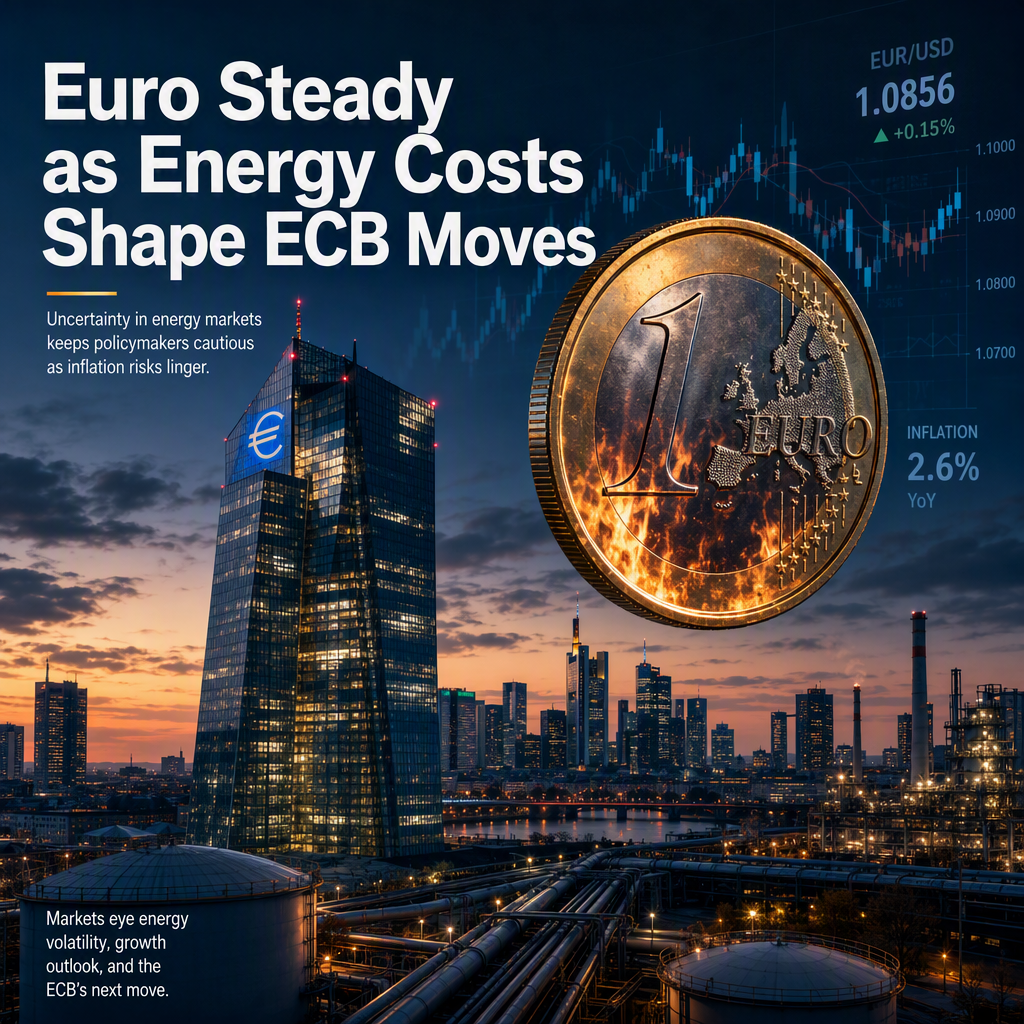 Euro Holds Steady Ahead of FOMC Minutes as Energy Prices Shape ECB Expectations