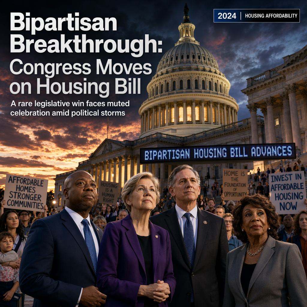 Congress Nears Bipartisan Passage of Sweeping Housing Affordability Bill Amid Political Distractions