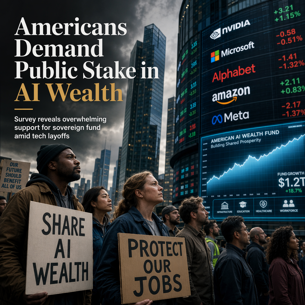 Majority of U.S. Workers Back AI Wealth Fund Amid Rising Tech Layoffs, Survey Finds