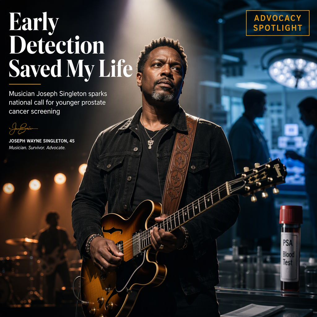 Musician's Unexpected Prostate Cancer Diagnosis Sparks Advocacy for Earlier Screening
