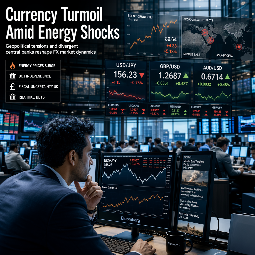 Global Currency Markets React to Energy Price Shocks and Geopolitical Developments