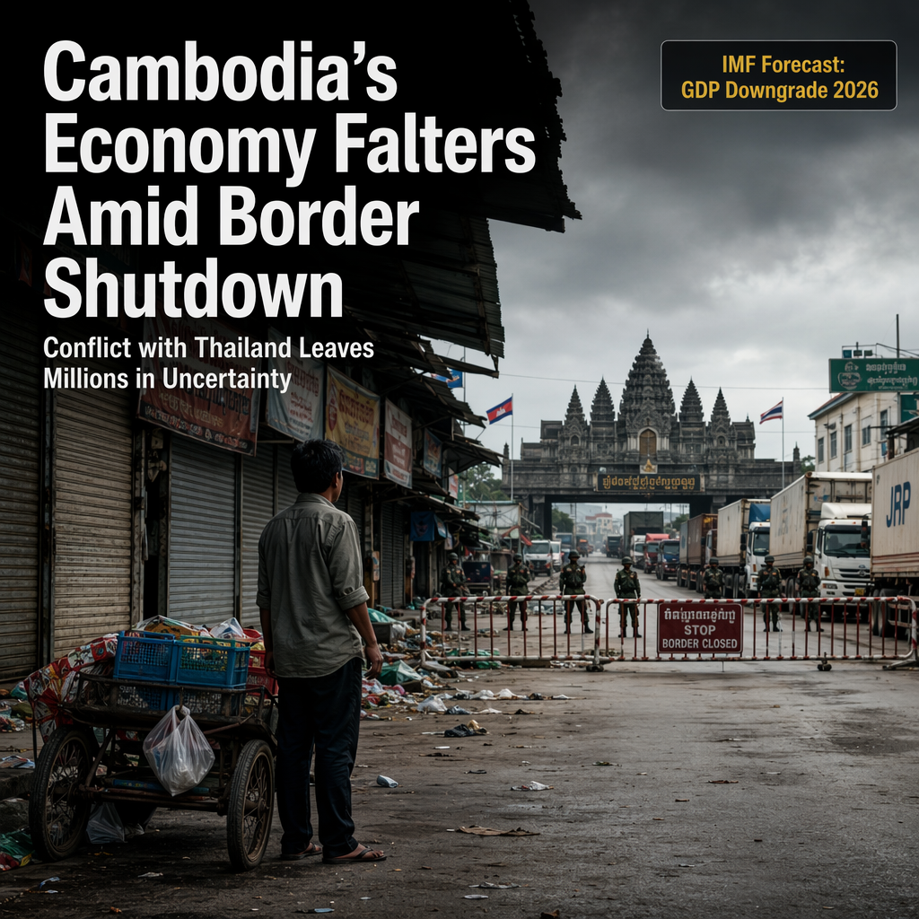Cambodian Economy Hit Hard by Thailand Border Closure Amid Ongoing Conflict