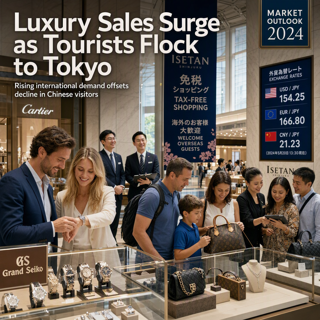 Japanese Department Stores Anticipate Rising Tourist Spending Amid Weak Yen and Shifting Visitor Demographics
