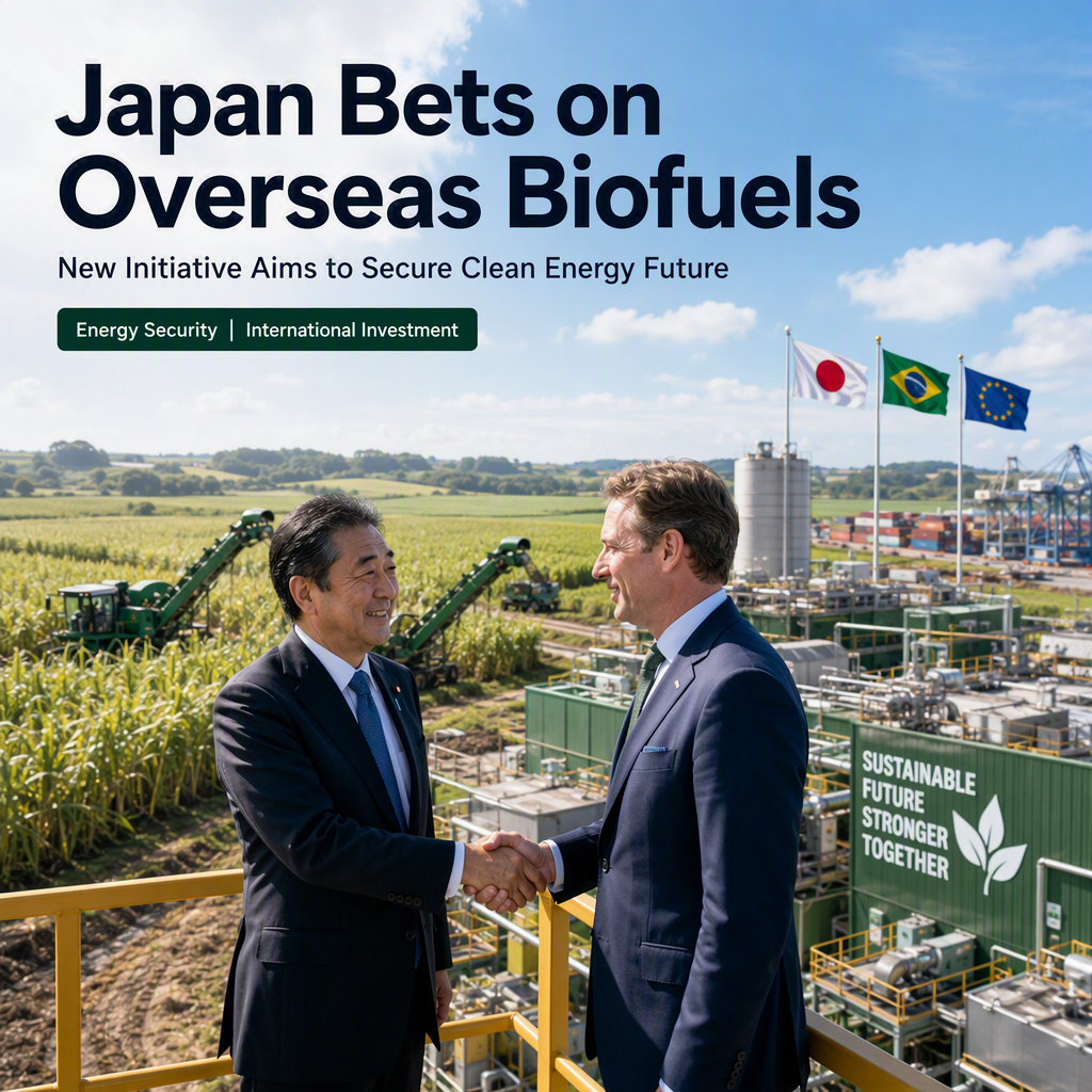 Japan Launches Overseas Biofuel Investment Initiative to Boost Energy Security