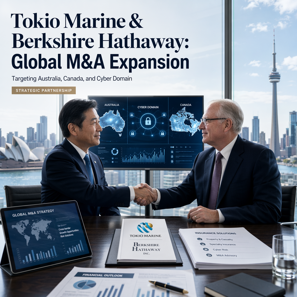 Tokio Marine Partners with Berkshire Hathaway for Global M&A Expansion in Australia and Canada