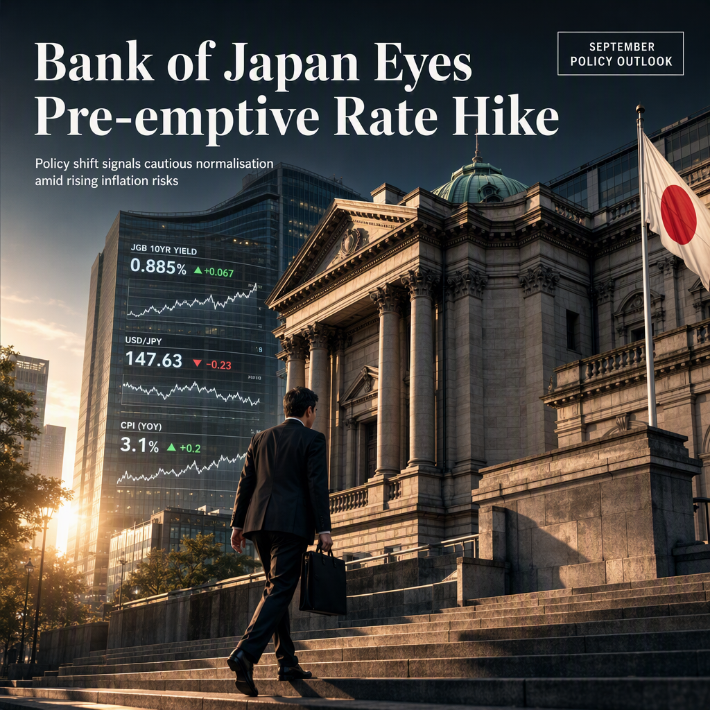 Bank of Japan Expected to Deliver Pre-emptive Rate Hike Amid Gradual Policy Normalisation