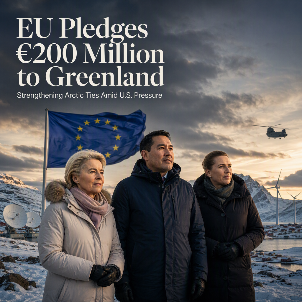 EU Pledges €200 Million to Greenland Amid Renewed U.S. Annexation Pressure