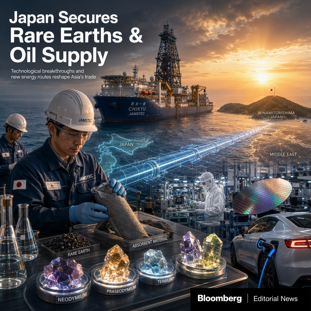 Japan Unveils Major Initiatives to Secure Rare Earths and Energy Amid Global Supply Risks