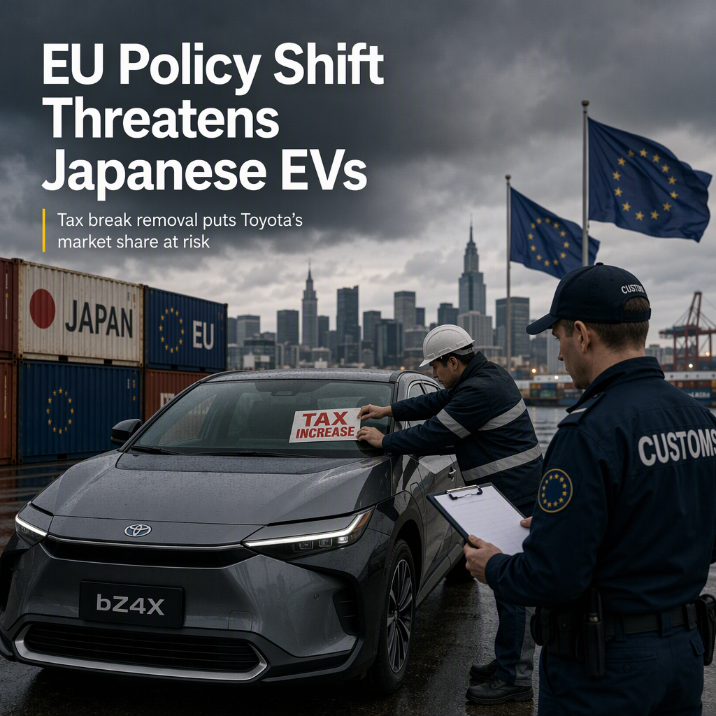 Proposed EU Legislation Threatens Japanese EV Makers' Market Position
