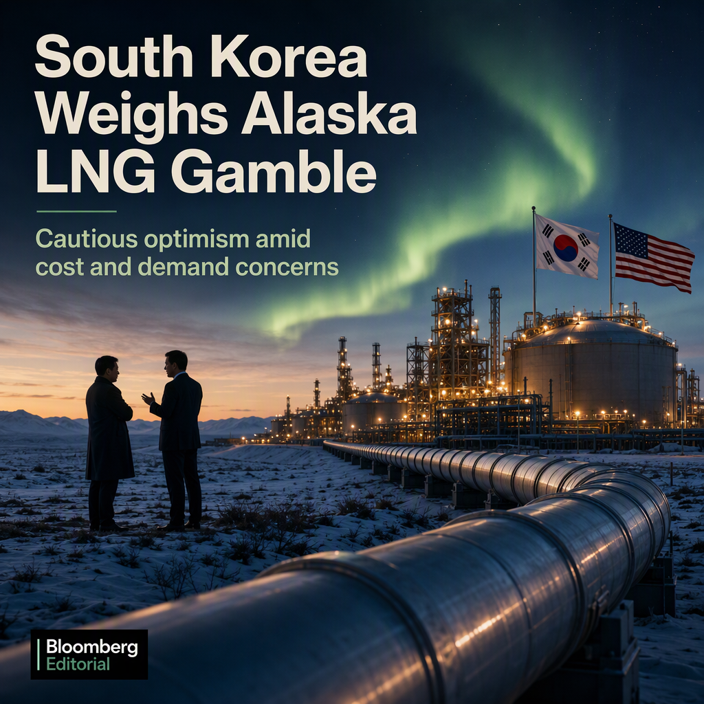 South Korea Weighs Cautious Participation in Trump-Touted $50 Billion Alaska LNG Project