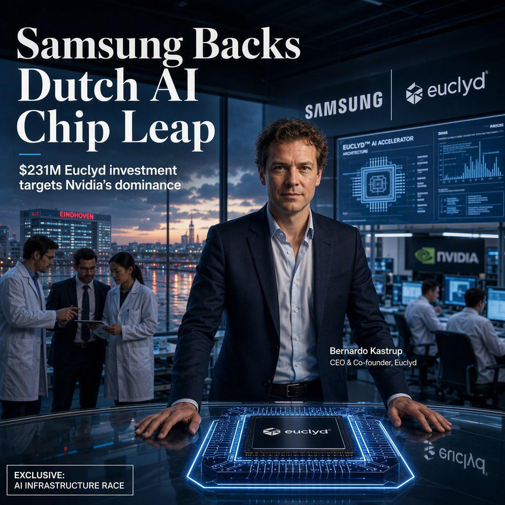 Samsung Leads $231 Million Investment in Dutch AI Chipmaker Euclyd to Challenge Nvidia's Dominance