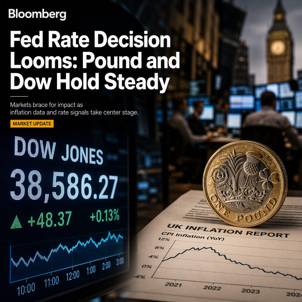 Fed Rate Hike Expected as Pound and Dow React to Inflation and Consumer Data