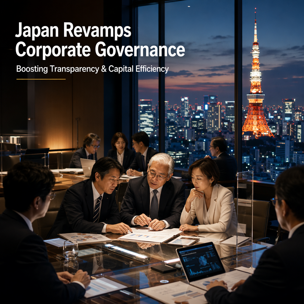 Japan Unveils Revised Corporate Governance Code to Boost Transparency and Capital Efficiency