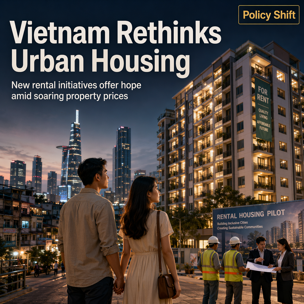 Vietnam Launches Rental Housing Initiatives Amid Surging Urban Property Prices