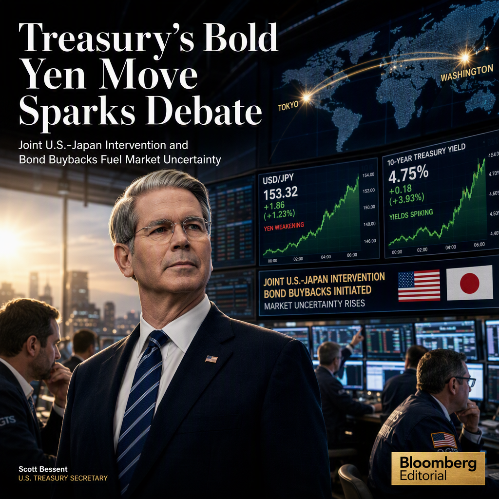 U.S. Treasury's Unprecedented Joint Yen Intervention and Bond Buybacks Spark Market Debate