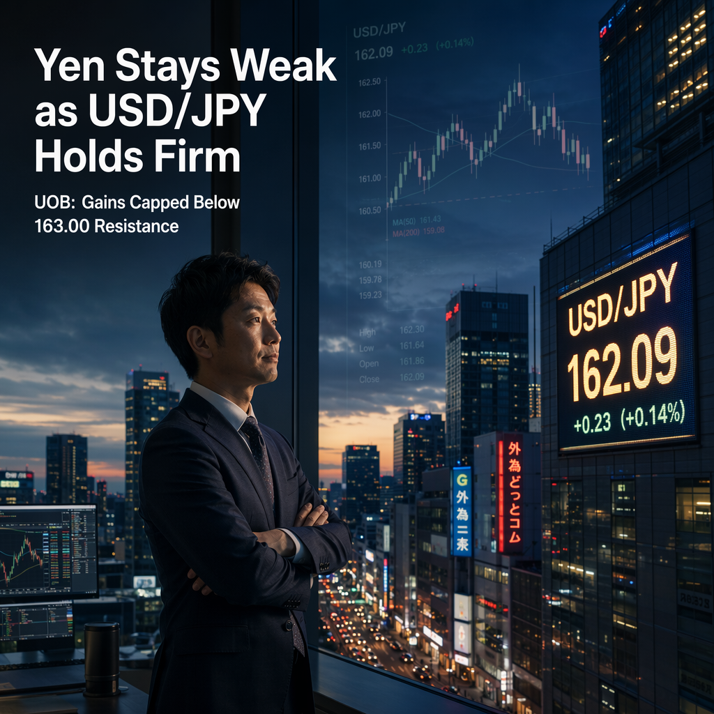 Japanese Yen Remains Weak as USD/JPY Trades Firmly Within Defined Range, Says UOB