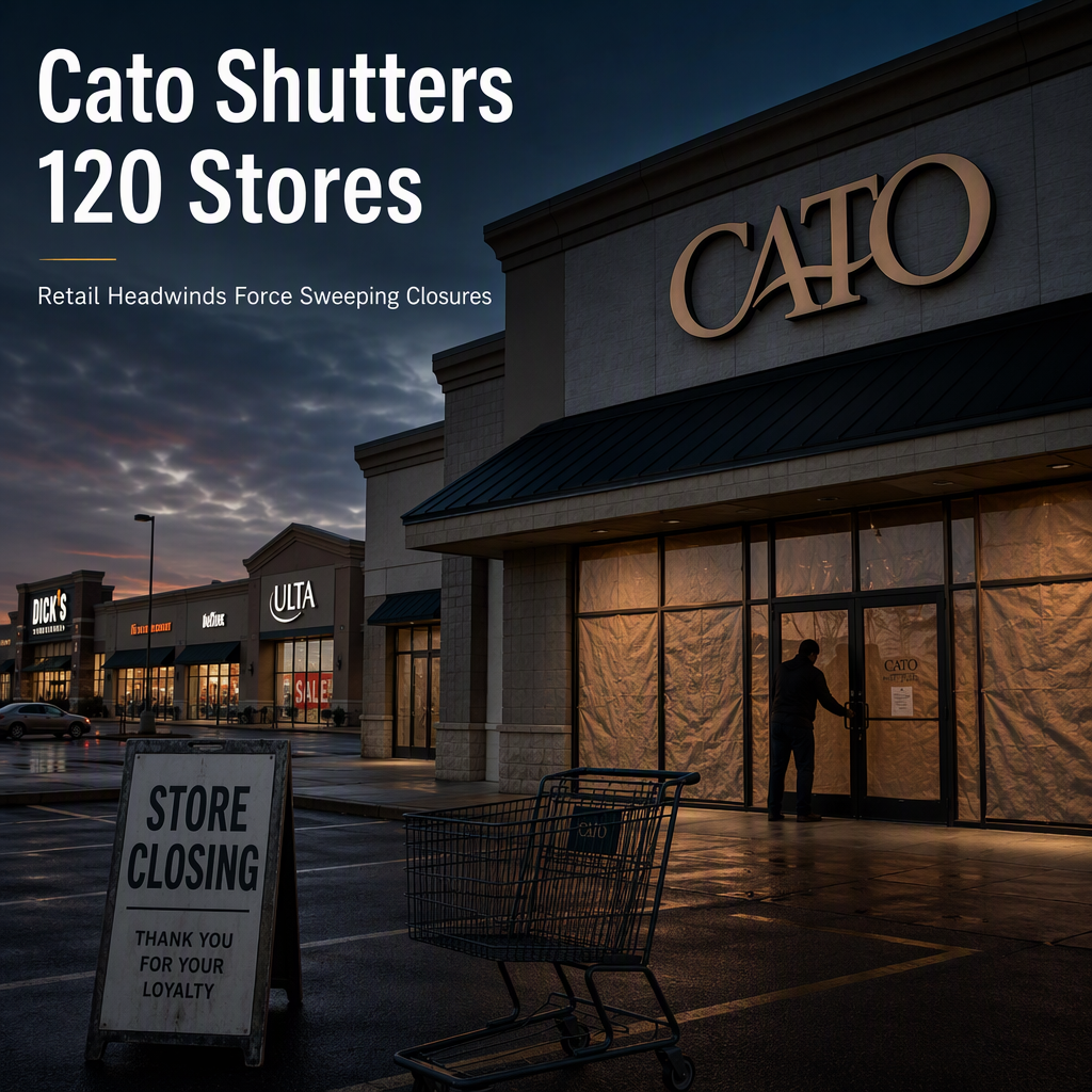 Cato Corporation to Close 120 Stores Amid Declining Profits and Retail Headwinds