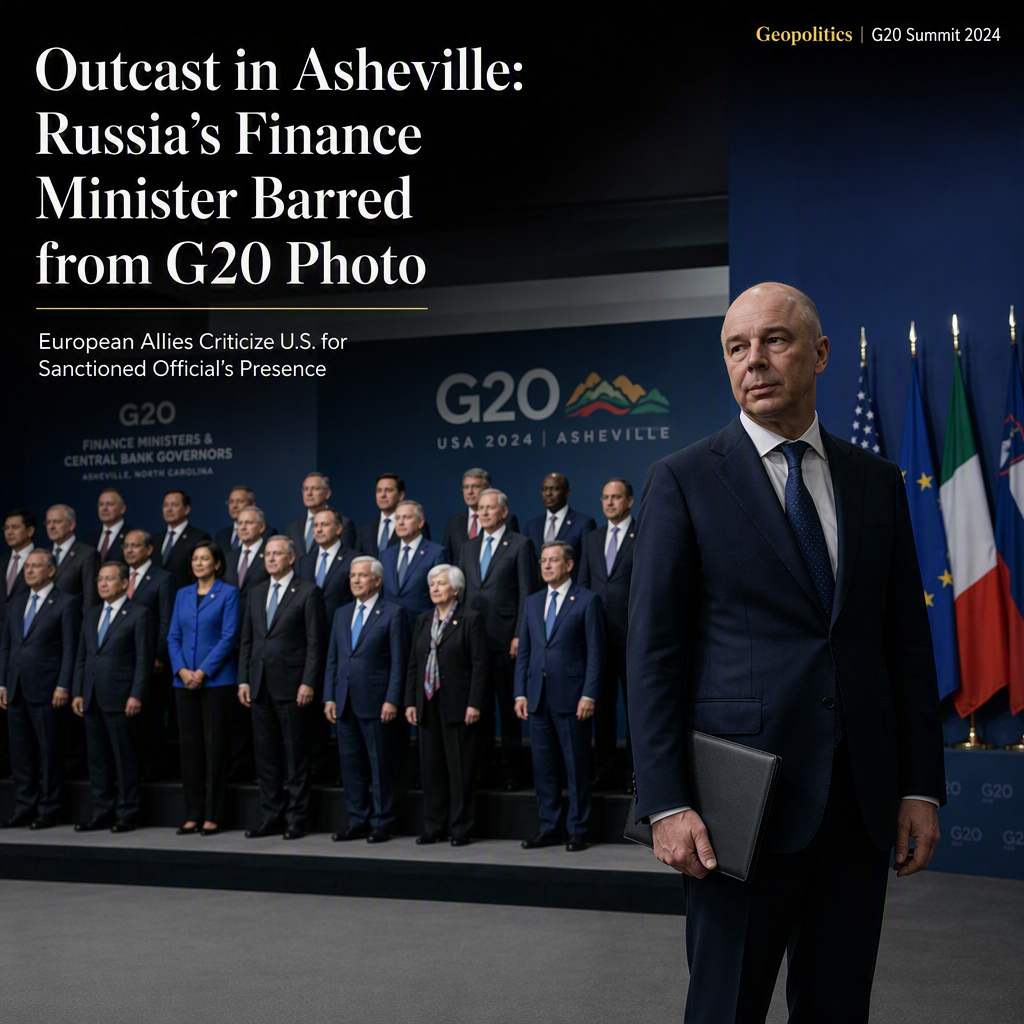 Russian Finance Minister Excluded from G20 'Family Photo' Amid Sanctions and European Criticism