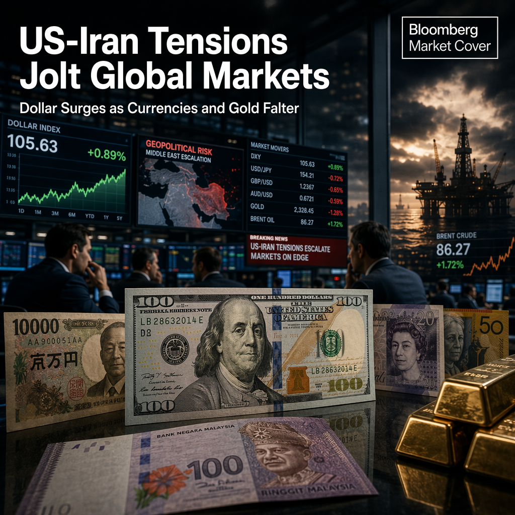 US-Iran Tensions Drive Global Risk-Off Sentiment, Lifting US Dollar and Pressuring Currencies and Gold