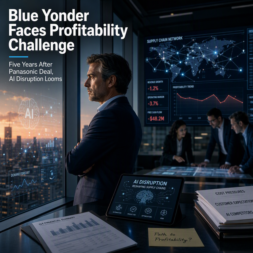 Blue Yonder Struggles to Achieve Profitability Five Years After Panasonic Acquisition Amid AI Disruption