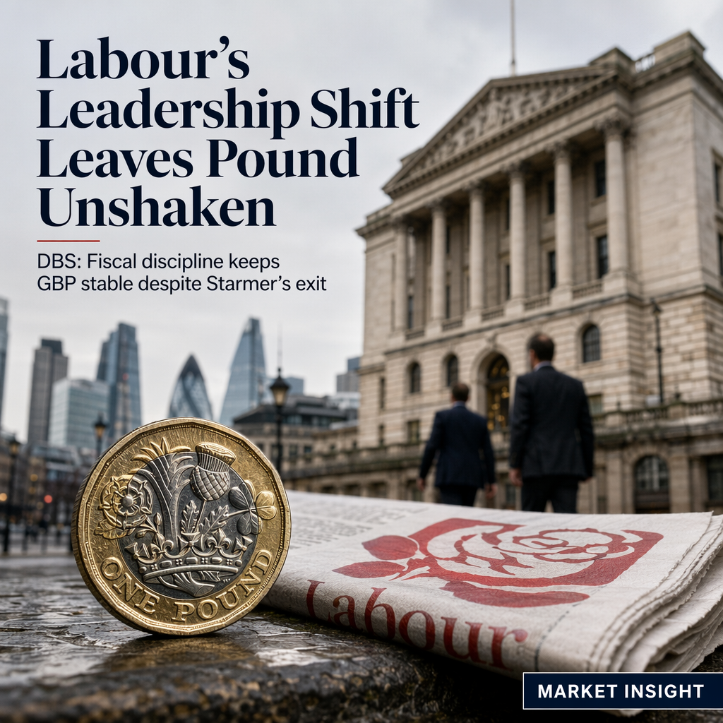 Labour Leadership Change Unlikely to Rattle British Pound, Says DBS