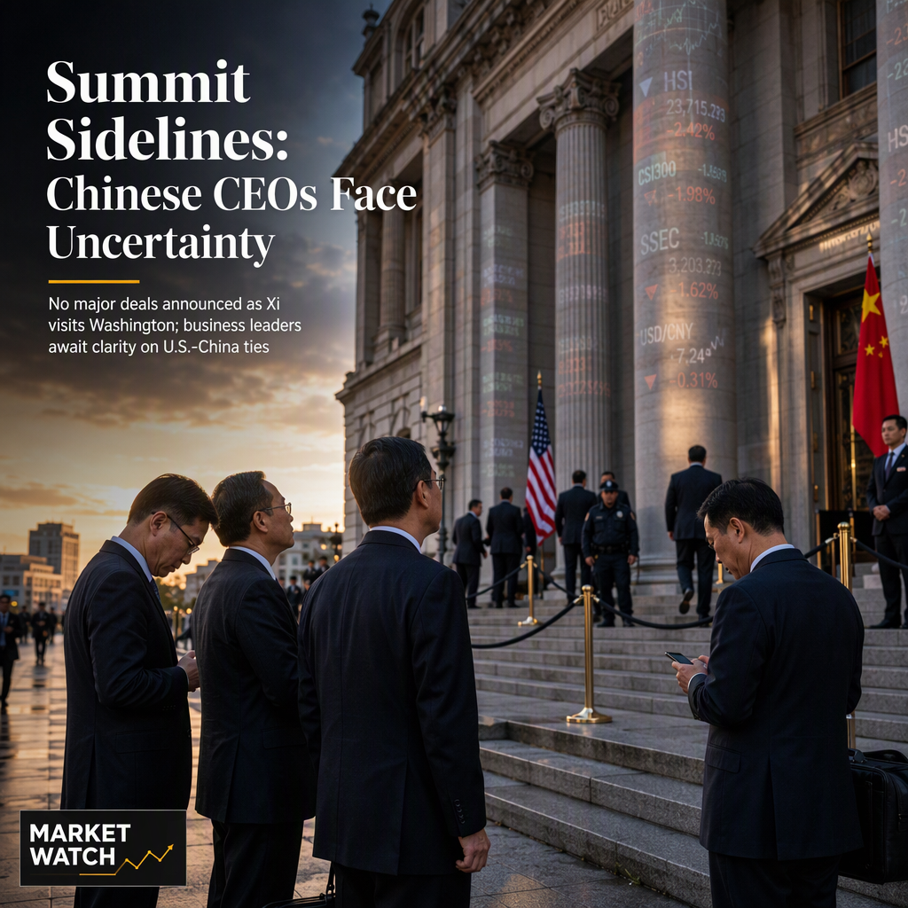 Chinese CEOs Attend Washington Amid Summit Uncertainty, No Major Trade Deals Announced