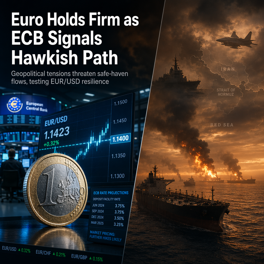 Euro Holds Above 1.1400 as Markets Eye Hawkish ECB Amid US-Iran Tensions