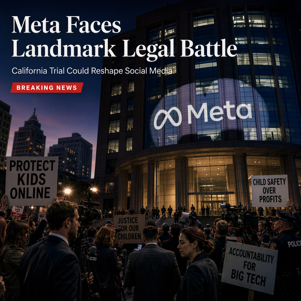 Meta Faces Landmark Legal Battle in California After $1 Billion New Mexico Loss